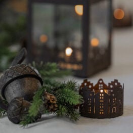 sögne lysholder metall juleby small
