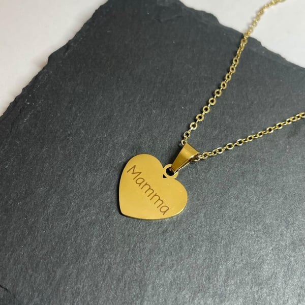 Mamma halskjede - kvadratisk