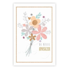 De beste ønsker - blomster