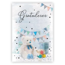 Gratulerer Bamse Blå