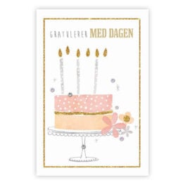 De beste ønsker - kake