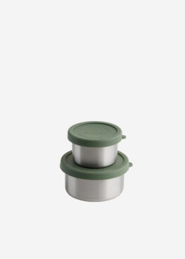 Snack Container - 100ML+200ML - Tropical Green